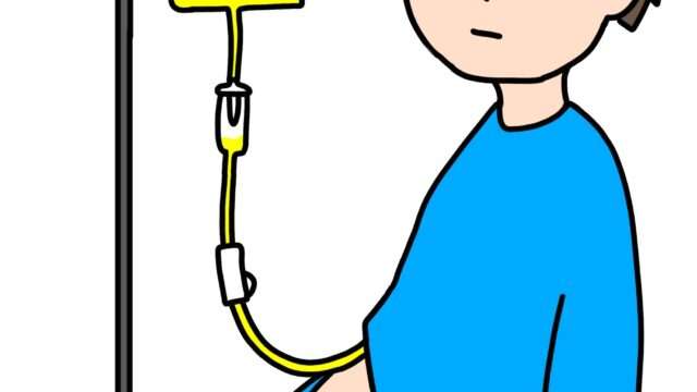 胃ろう男性