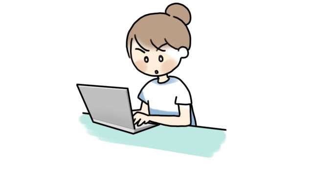 記録する看護師、電子カルテ